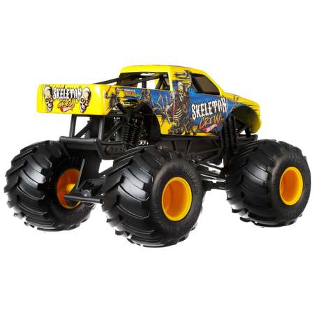 Автомобиль Hot Wheels Monster Tracks Скелетон