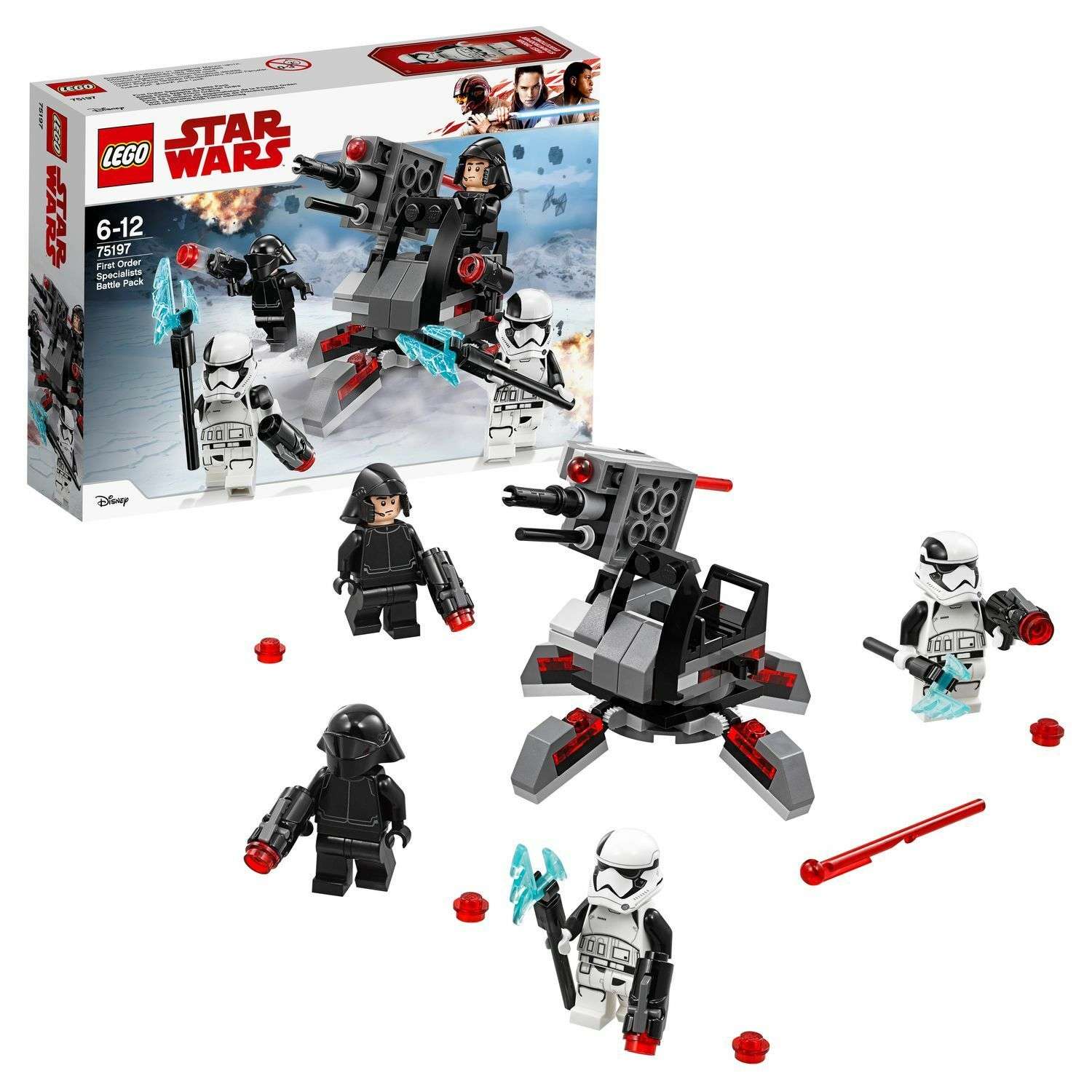Конструктор LEGO Star Wars Боевой набор Первого Ордена блочный - фото 1
