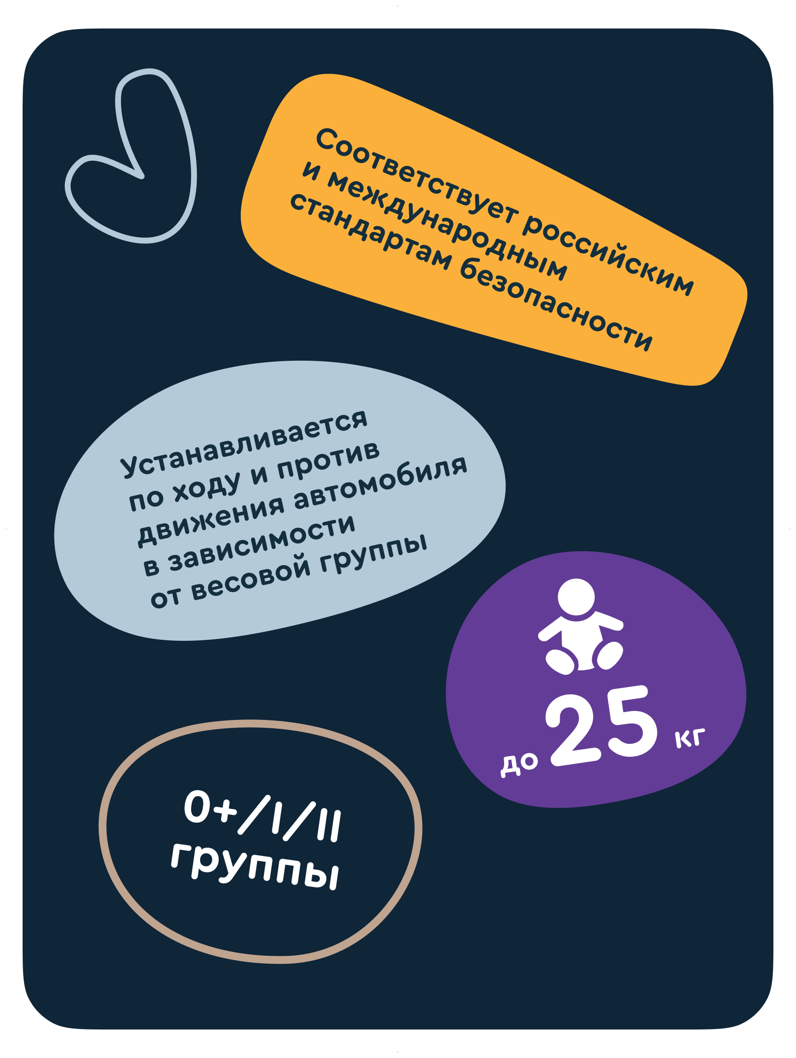 Автокресло Junion Zumi 0+/1/2 (0-25 кг) - фото 9