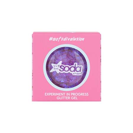 Глиттер гель для лица Soda Experiment in progress 002 Big Bang 7г SODC10102