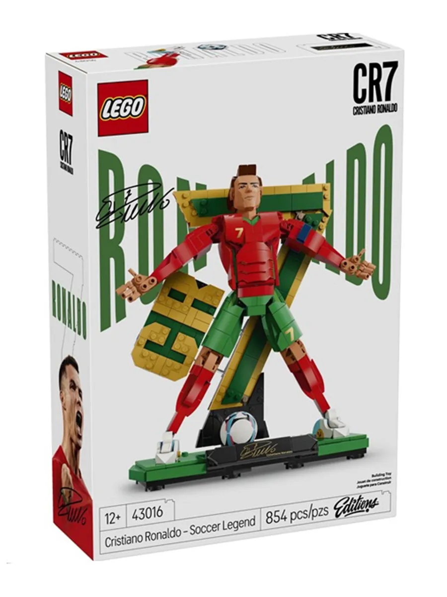 Конструктор LEGO Editions Фигурка Криштиану Роналду 854 дет. - фото 5