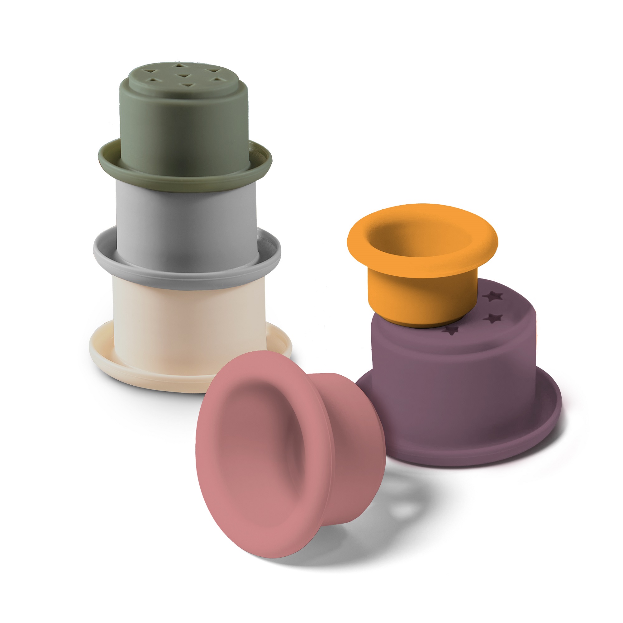 Игрушка Babyono пирамидка CUP INTO CUP - фото 1