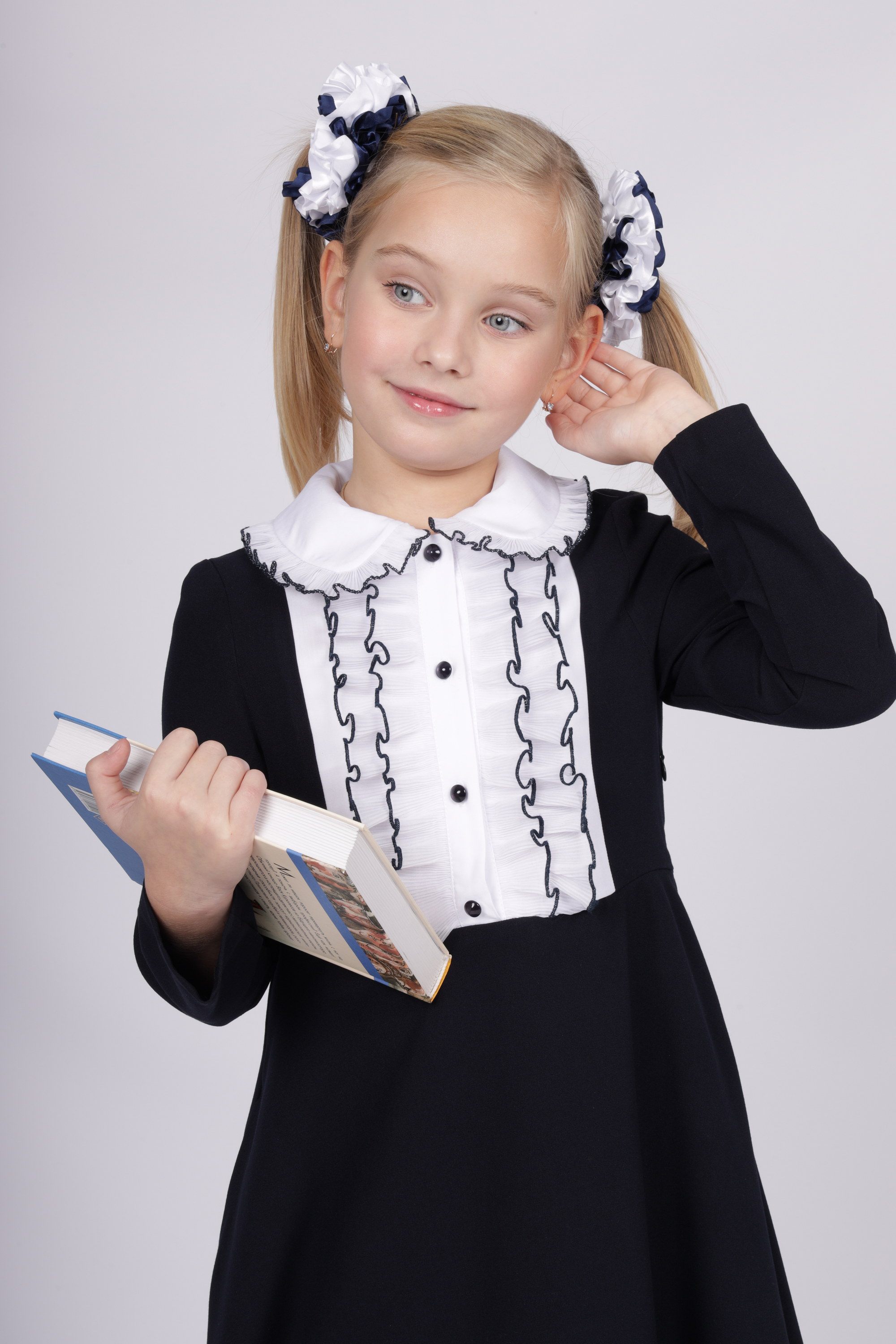 Платье Sky Lake 2496 Ностальжи синий - фото 2