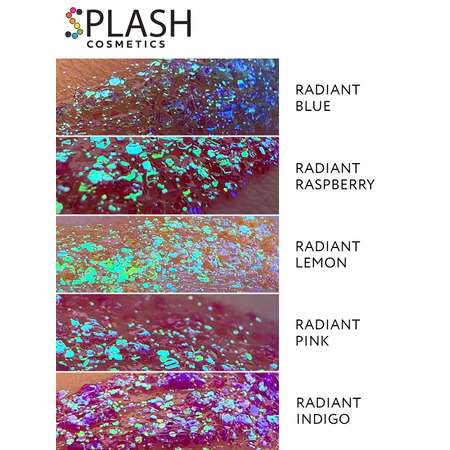 Глиттер SPLASH набор RADIANT 10 шт