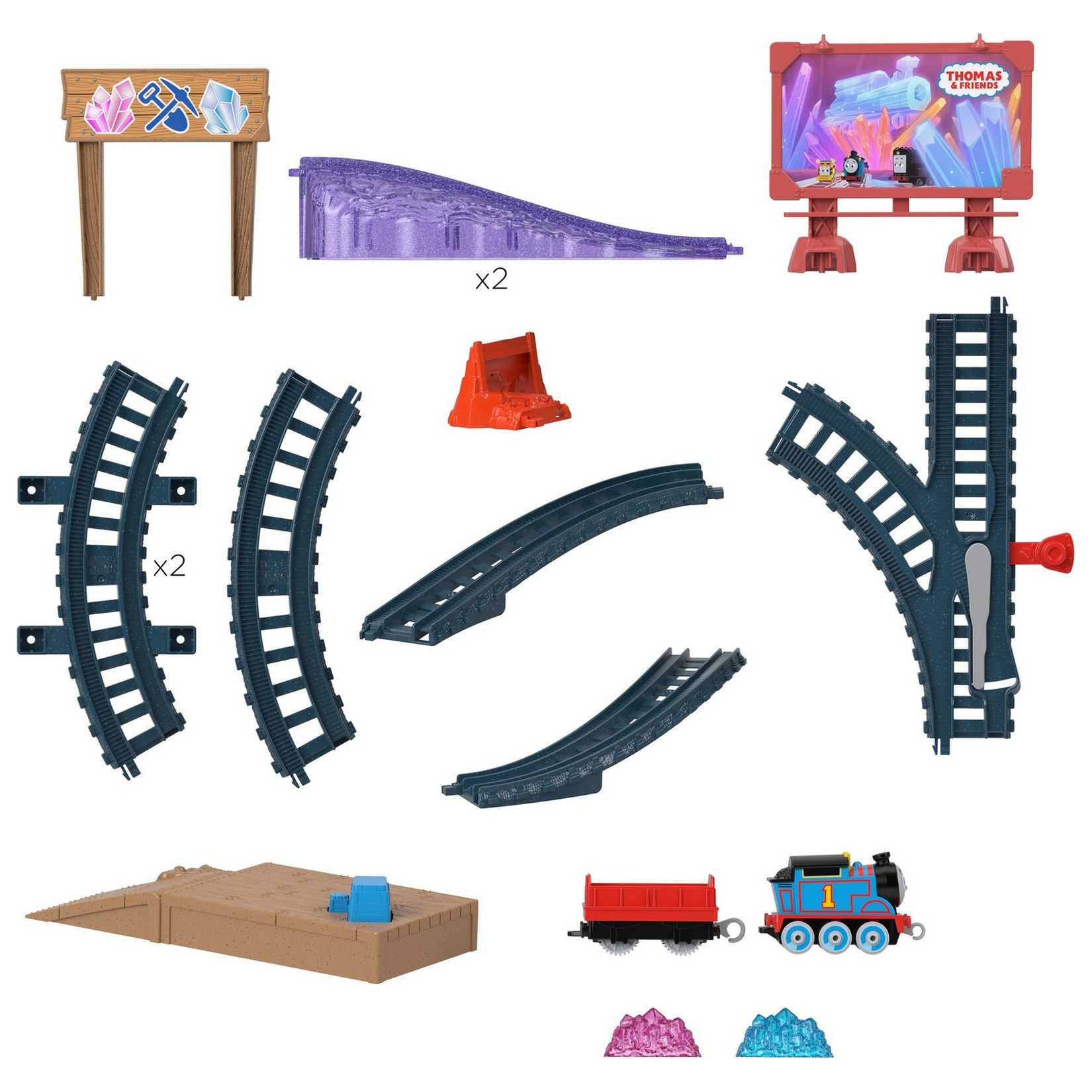 Набор железнодорожный Thomas and Friends HGY82 - фото 7