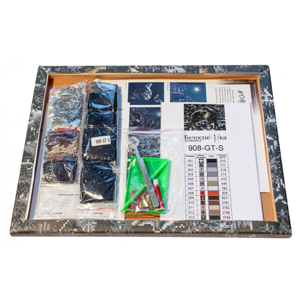 Алмазная мозаика Белоснежка Любовь под снегом - фото 6