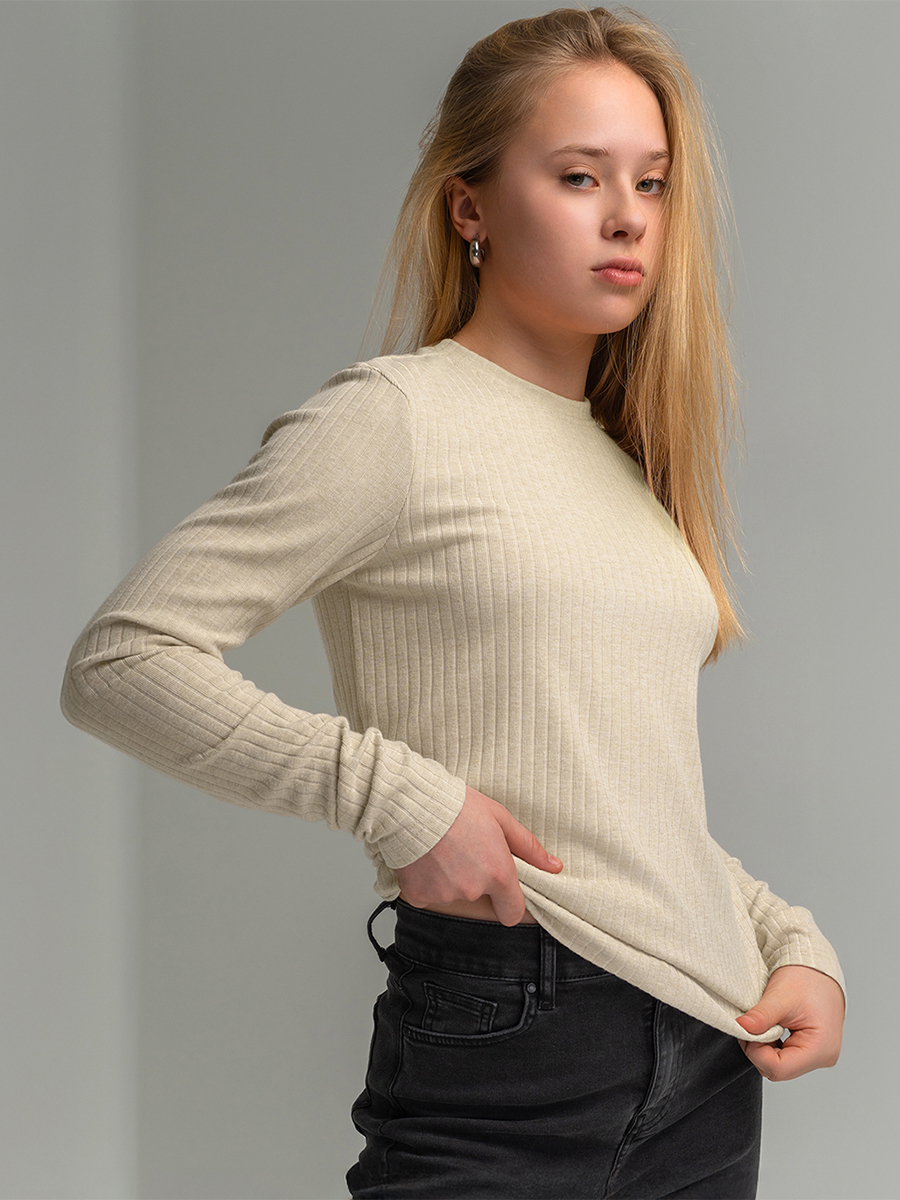 Джемпер HappyFox HF00174молочный - фото 7