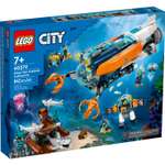 Конструктор LEGO City Deep-Sea Explorer Submarine блочный