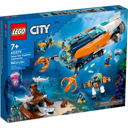 Конструктор LEGO City Deep-Sea Explorer Submarine блочный