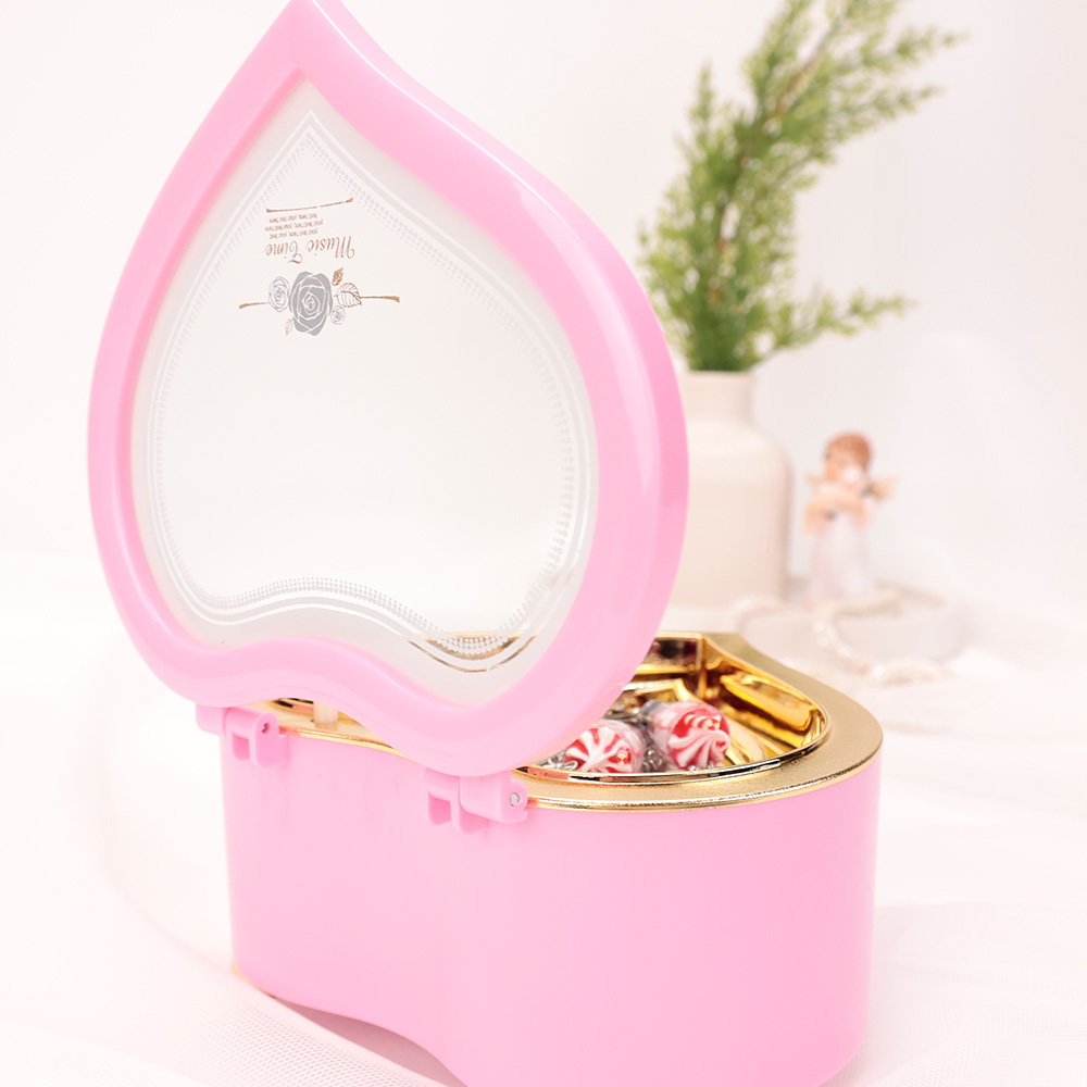 Детская Шкатулка музыкальная TIPTOPOLIS Сердце розовое - фото 8