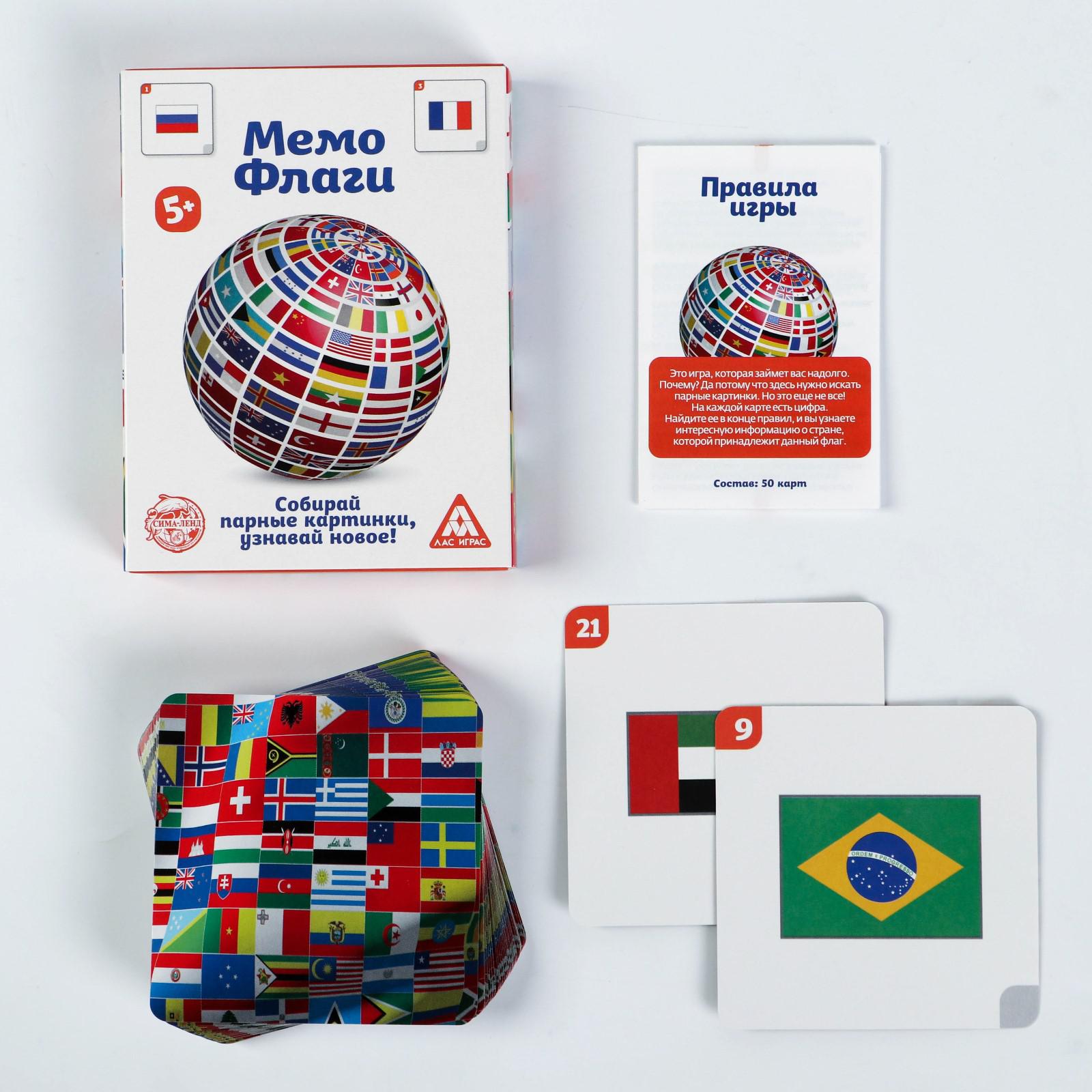 Настольная игра Лас Играс Мемо - фото 1