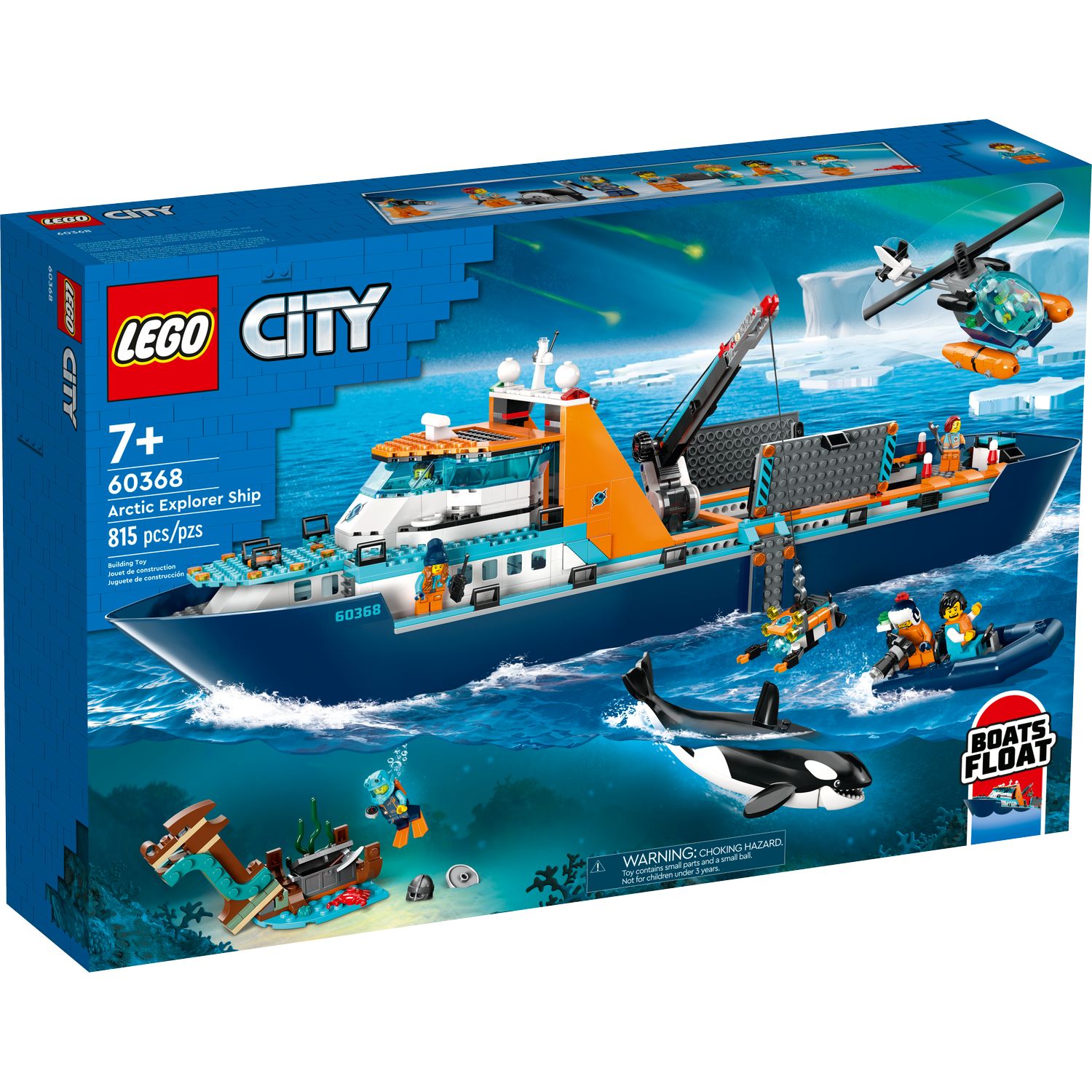 Конструктор LEGO City Arctic Explorer Ship - фото 1