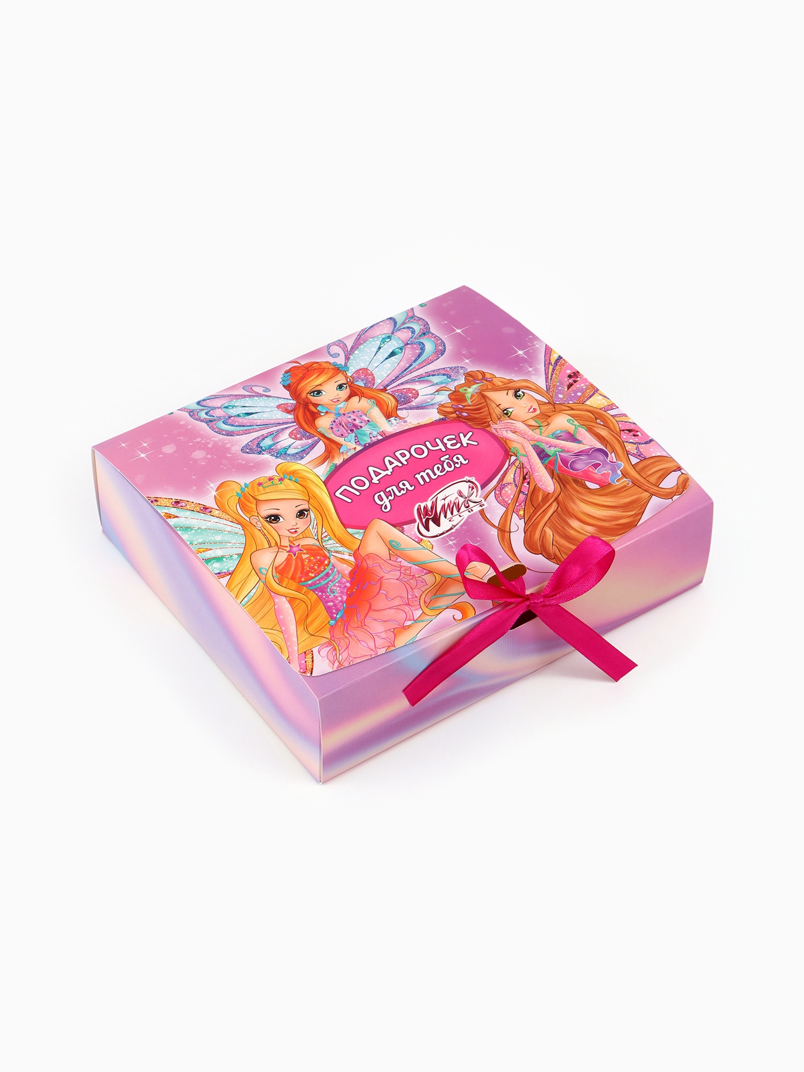 Коробка подарочная Winx Подарочек 20 х 18 х 5 см - фото 2