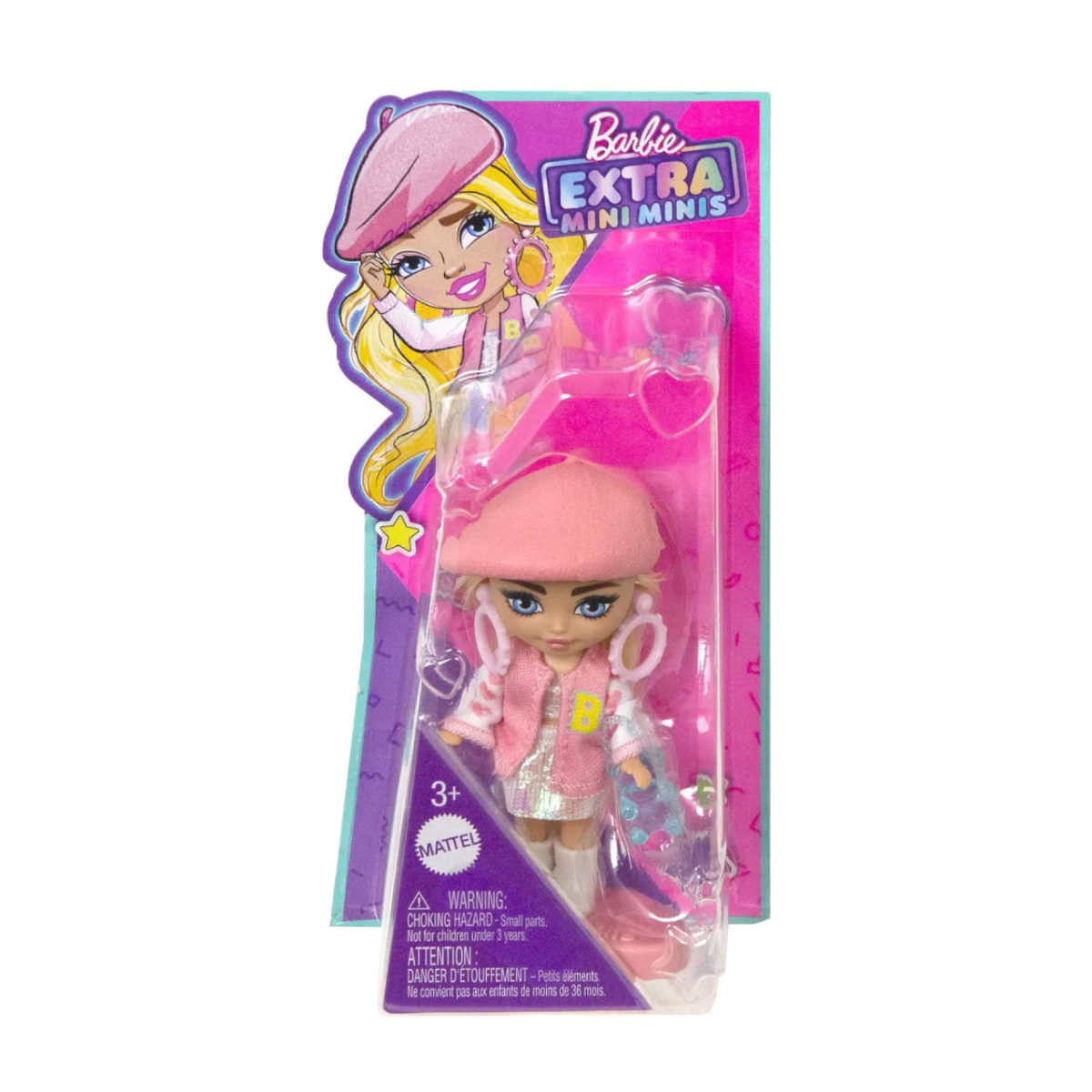Кукла мини Barbie Extra Minis 00-00019157 - фото 4