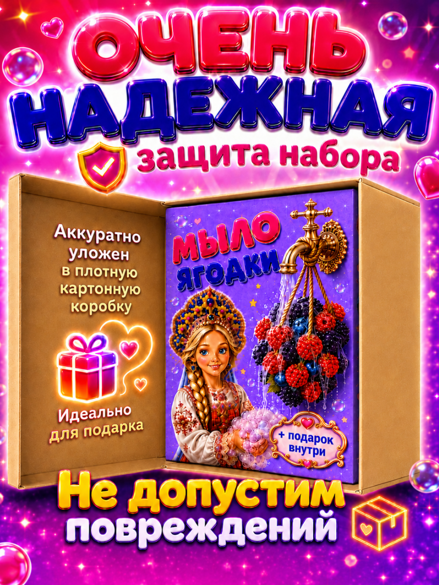 Набор Master IQ2 Ягодки мыло - фото 10
