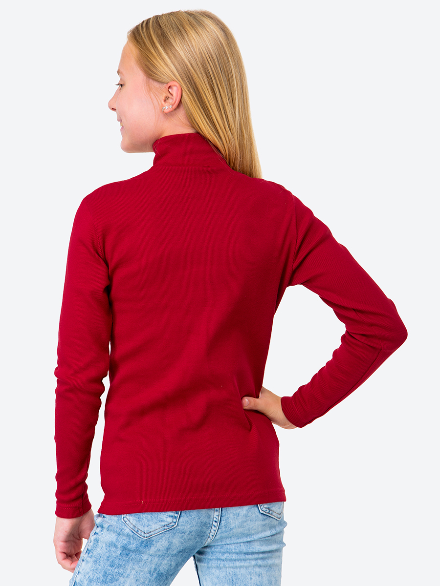 Водолазка HappyFox HF5504т.бордовый - фото 4