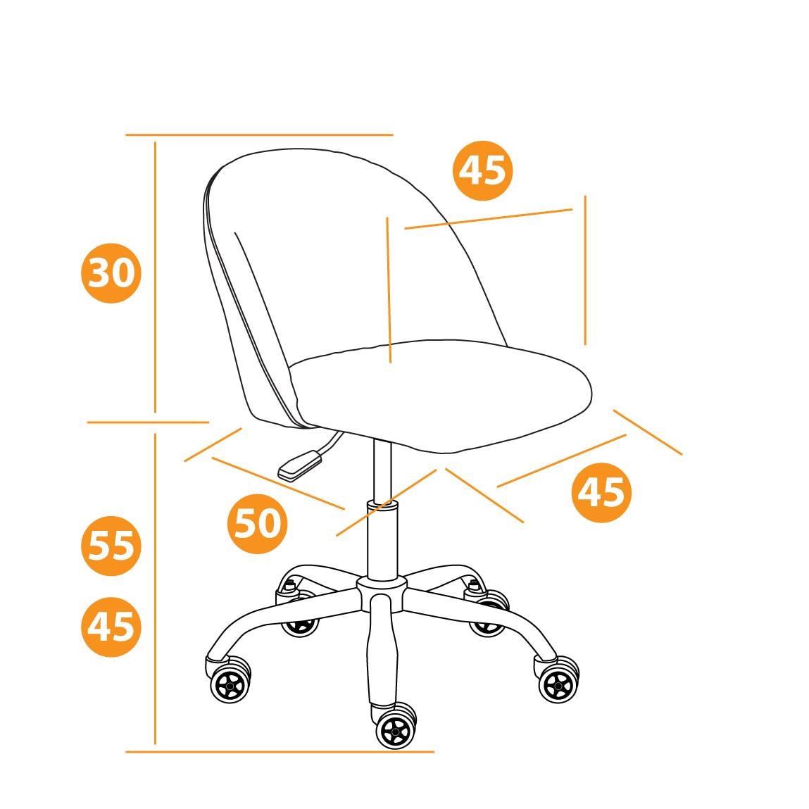 Компьютерное кресло TETCHAIR флок синий - фото 11