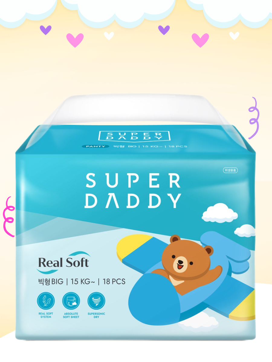 Подгузники Super Daddy 5 18 шт. - фото 6