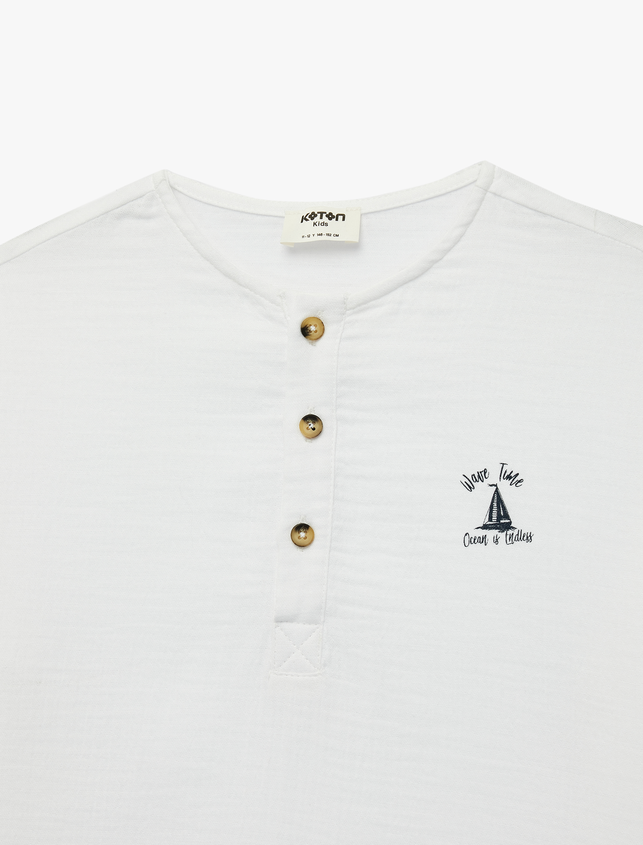 Футболка KOTON 6SKB60033TW000 - фото 3