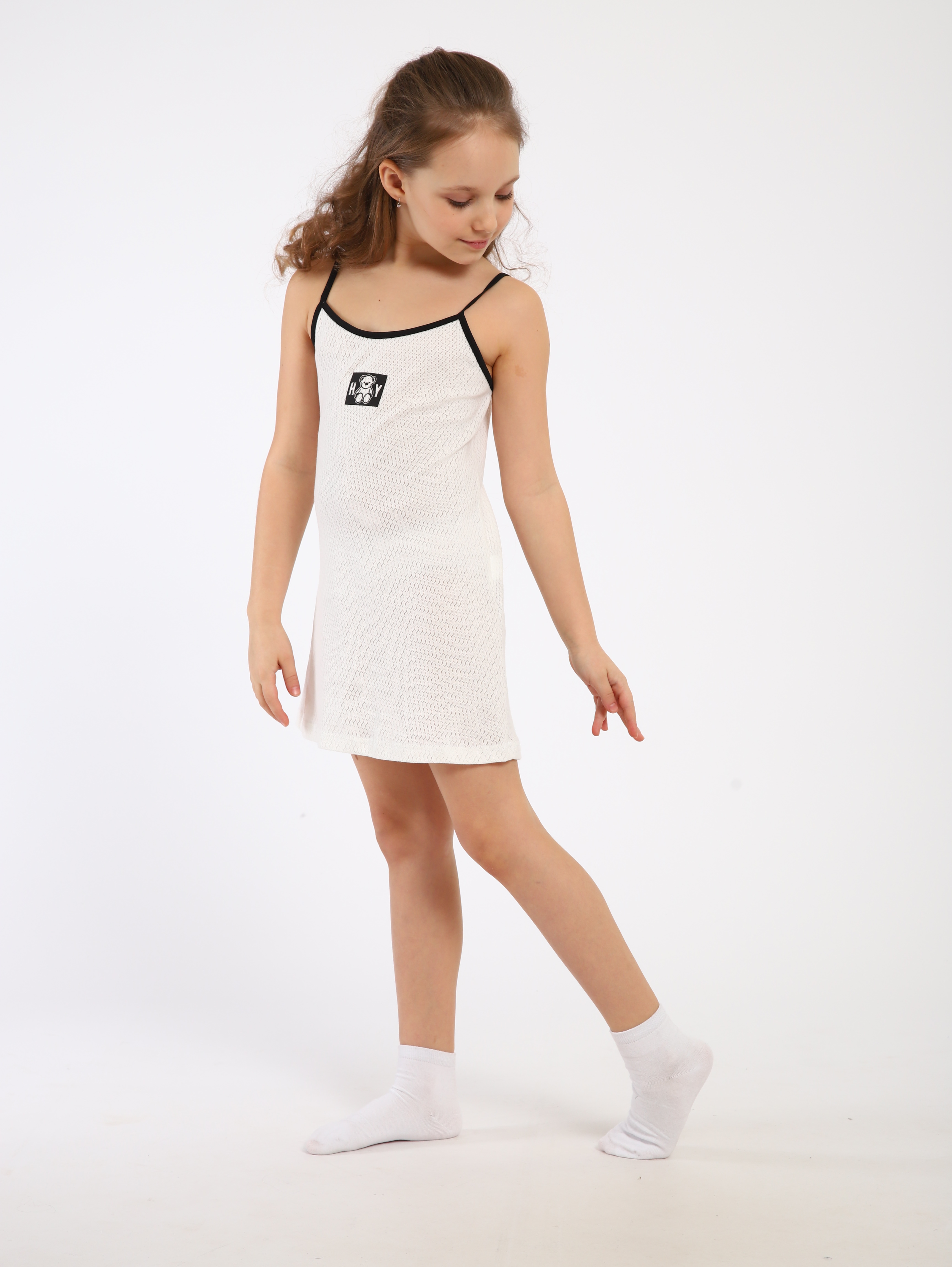 Сорочка ночная ЛАДОШКИ Сорочка Лили молочный - фото 7