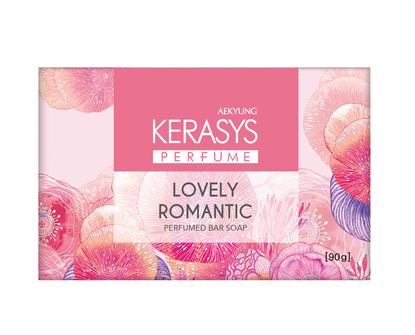 Мыло KeraSys РОМАНТИК 72 шт. 90 г 90 мл - фото 1