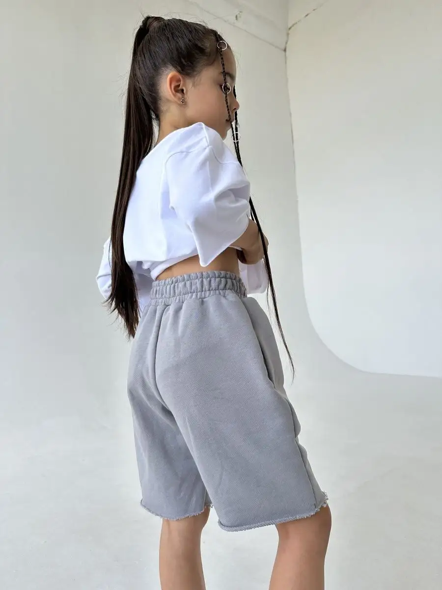 Шорты ROOMY ESSENCE COMFYshorts/grey - фото 9