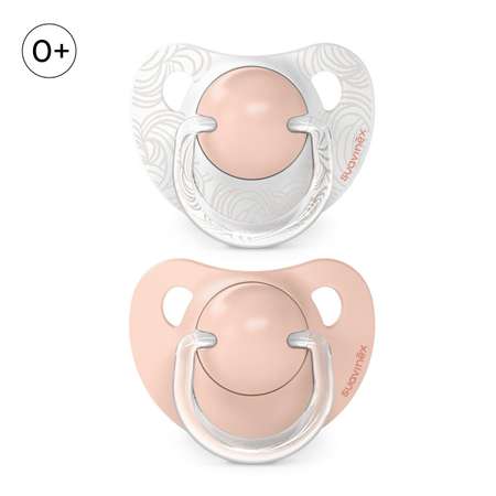 Пустышка Suavinex силикон ортодонтическая от 0 мес. 2 шт.