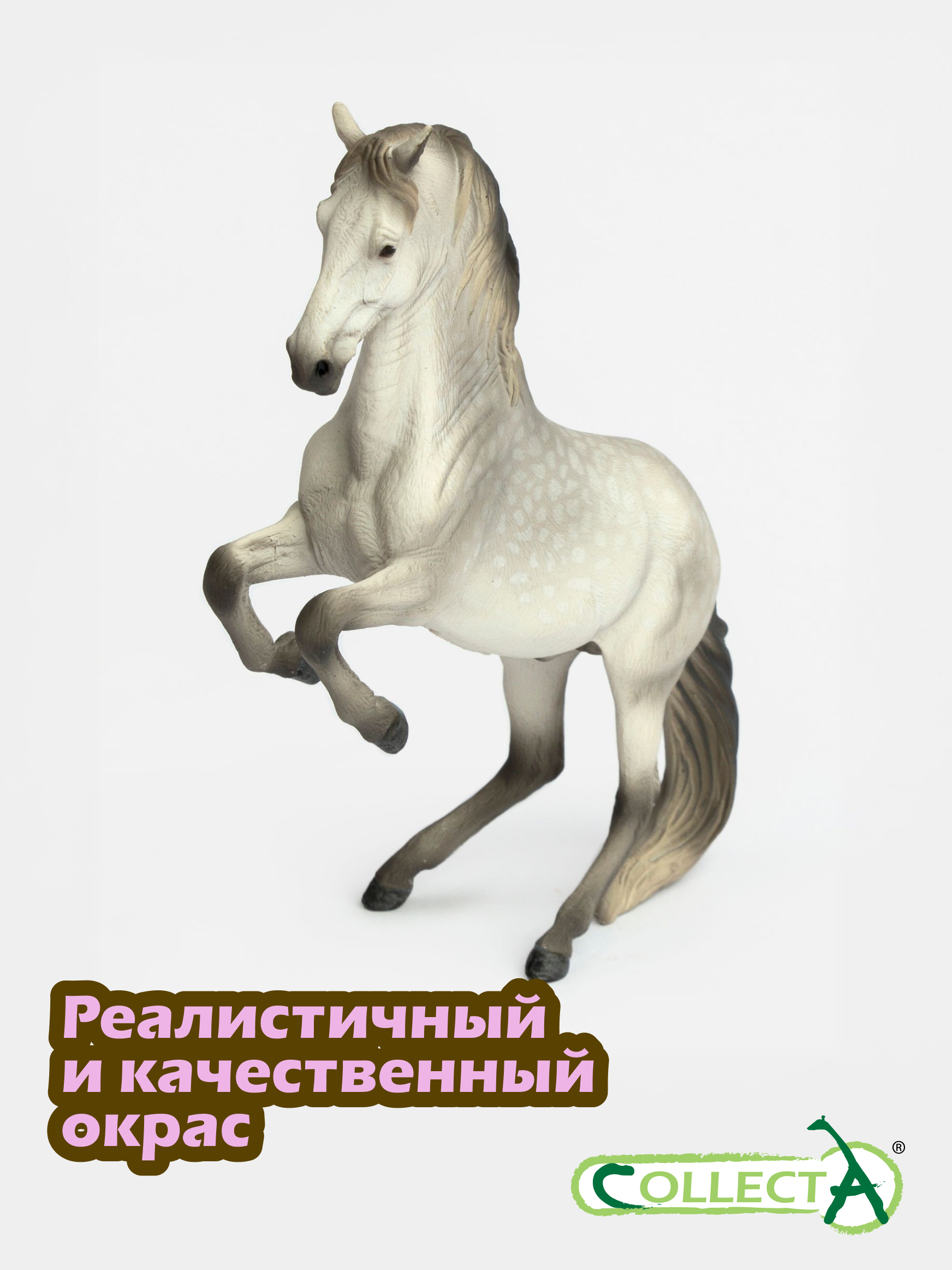 Фигурка Collecta Серый Липицианский жеребец - фото 4