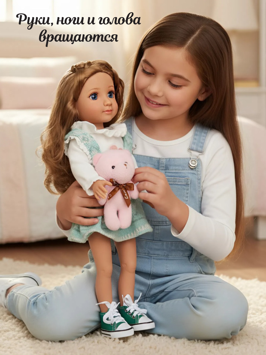 Кукла классическая Veld Co высота 40 см 136307 - фото 5