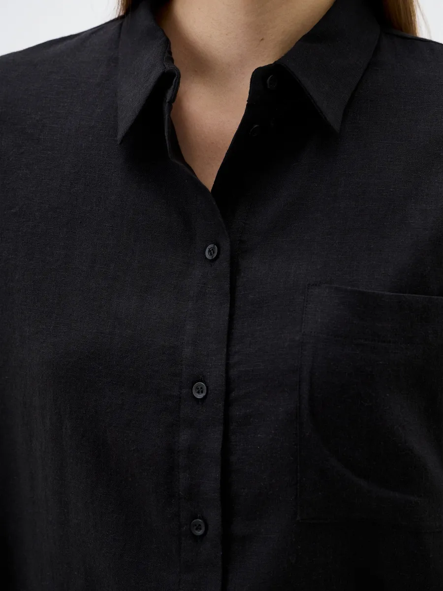 Рубашка Mark Formelle (Марк Формэль) 502985-1/черный - фото 5
