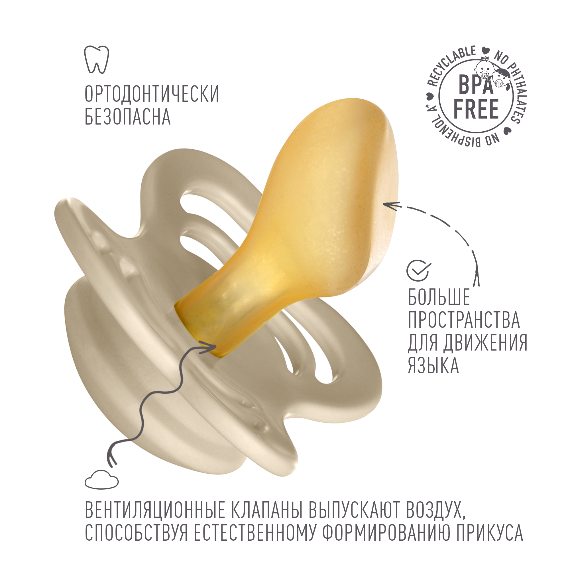 Пустышка BIBS от 6 мес. - фото 3