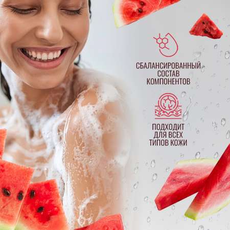 Гель EDEN Арбуз Дыня 320 мл 2 шт.