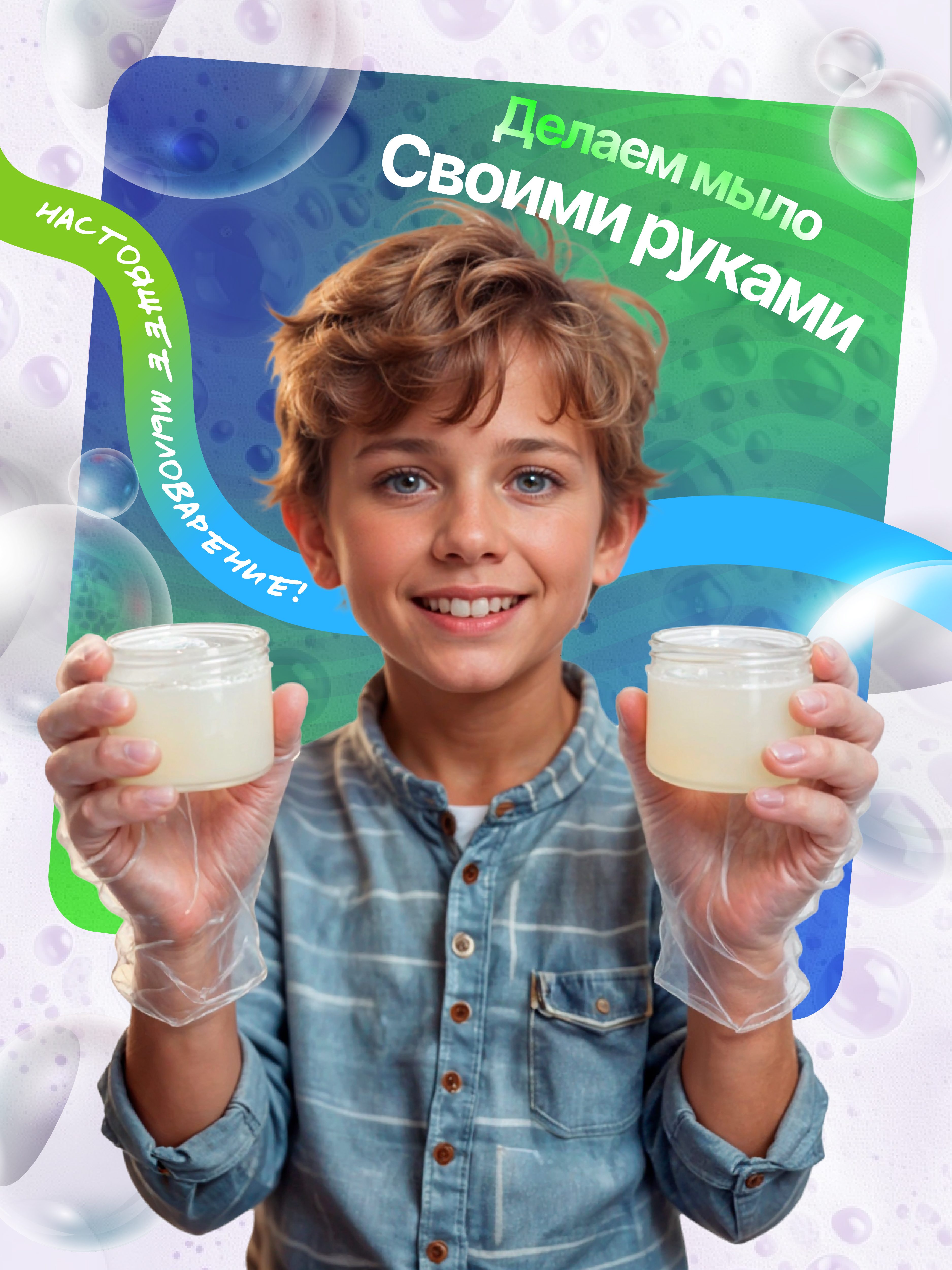 Набор для творчества мыло своими руками для мальчиков - фото 5