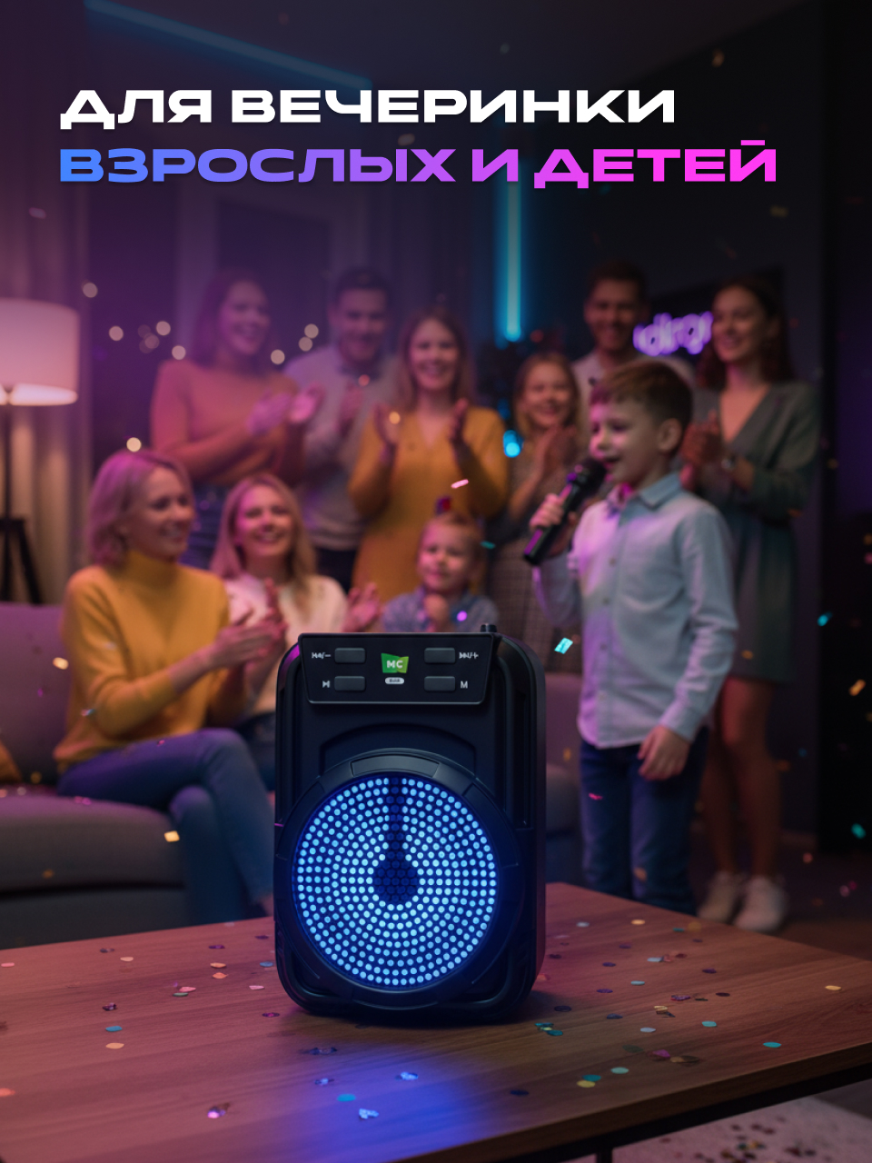Колонка bluetooth More Choice ВС15 - фото 4
