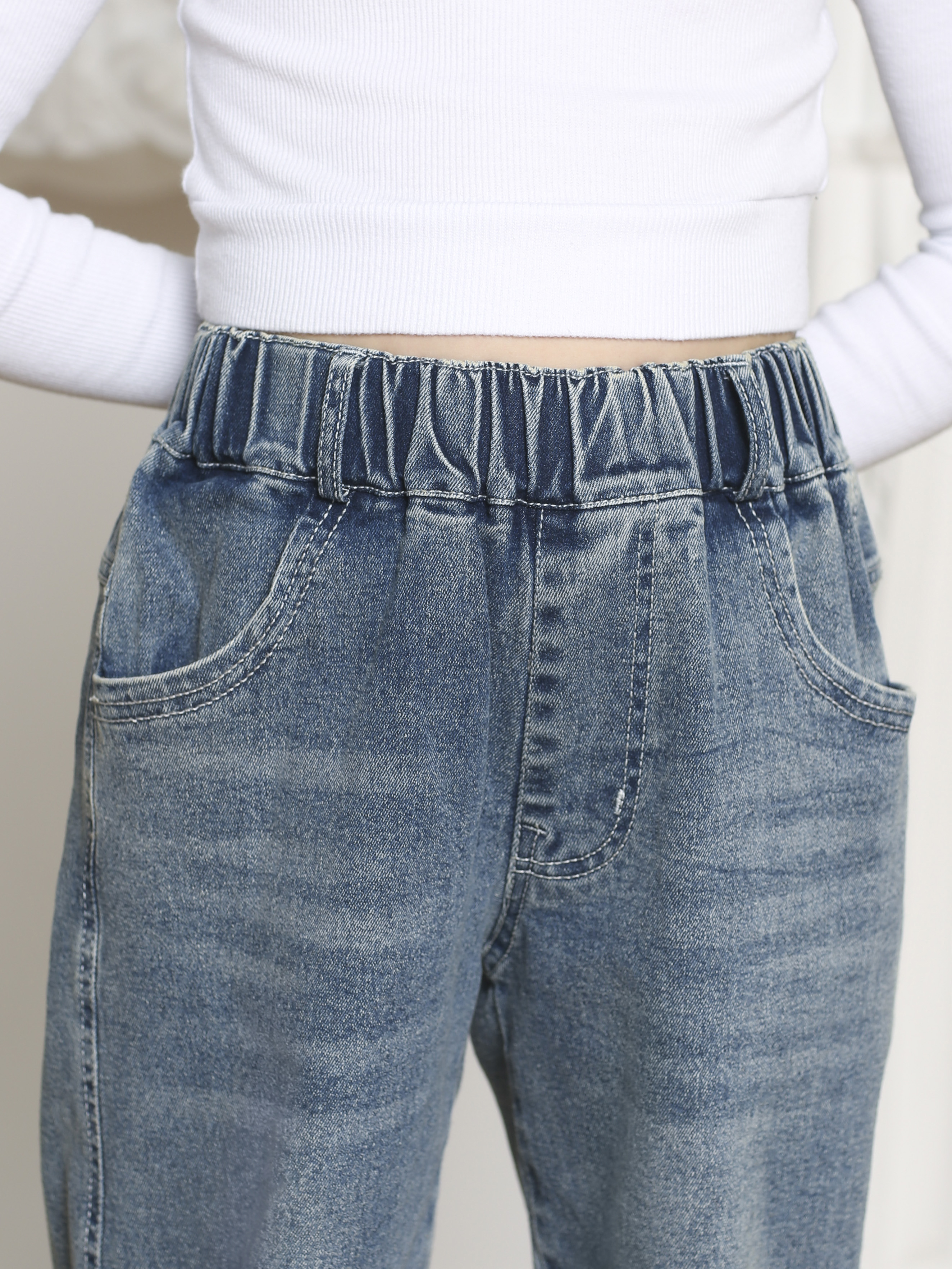 Джинсы-бананы СИНИЙ МИР R3-IL - фото 12