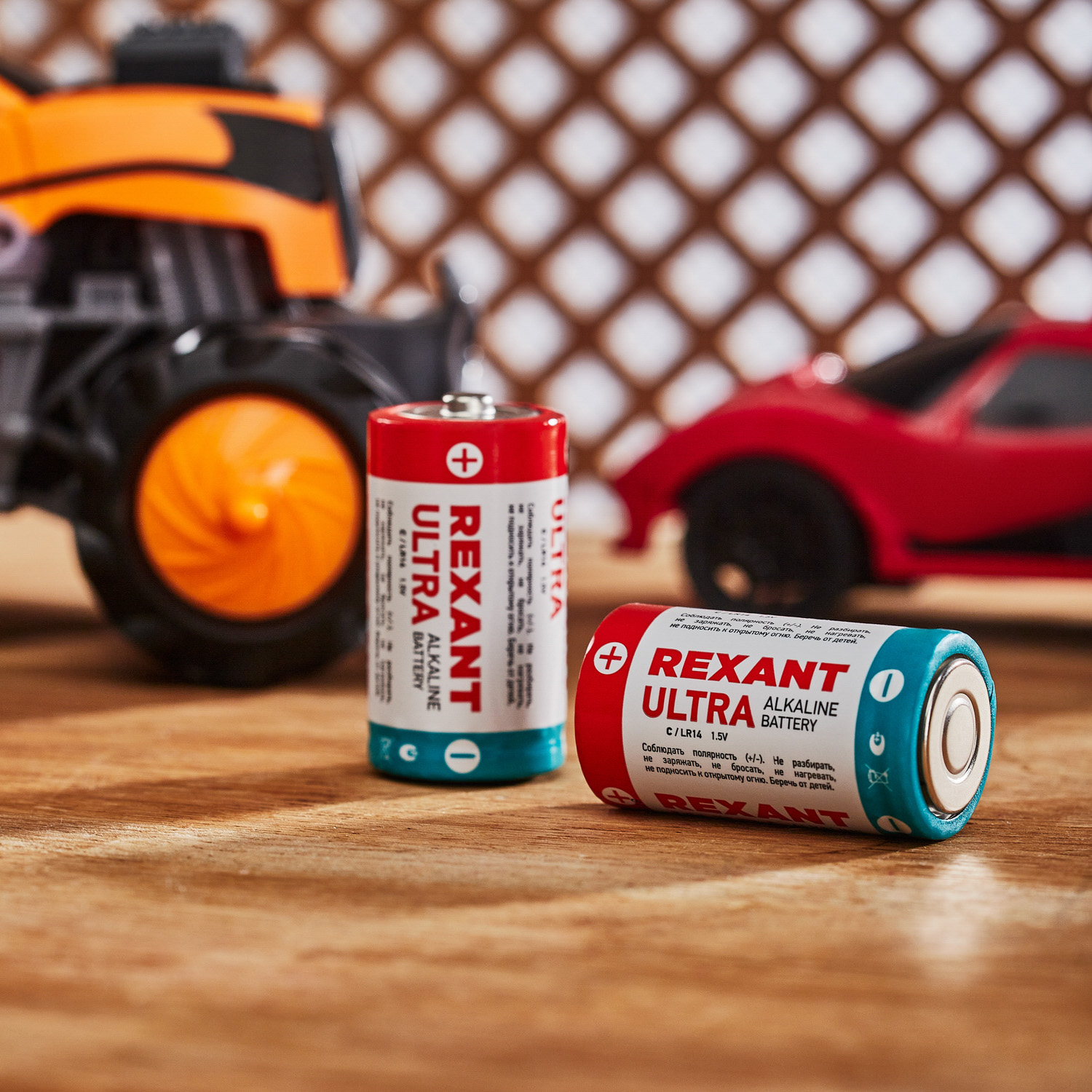 Алкалиновые батарейки REXANT тип С/LR14 2 шт - фото 2