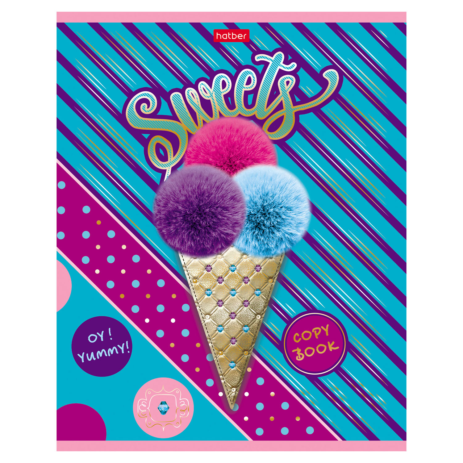 Общая тетрадь Hatber клетка 48 лист. в ассортименте - фото 5