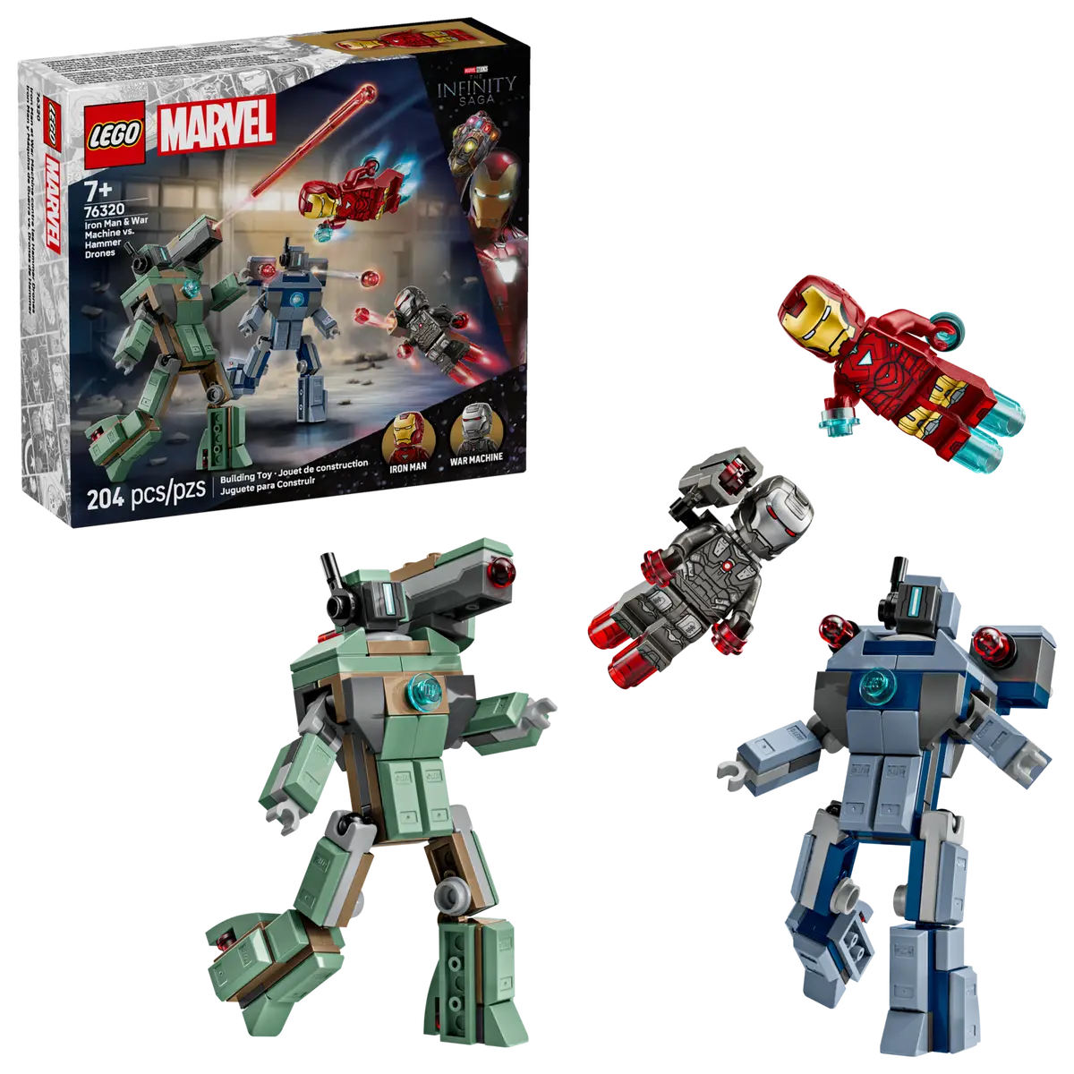 Конструктор LEGO Marvel Super Heroes 76320 204 дет. - фото 1
