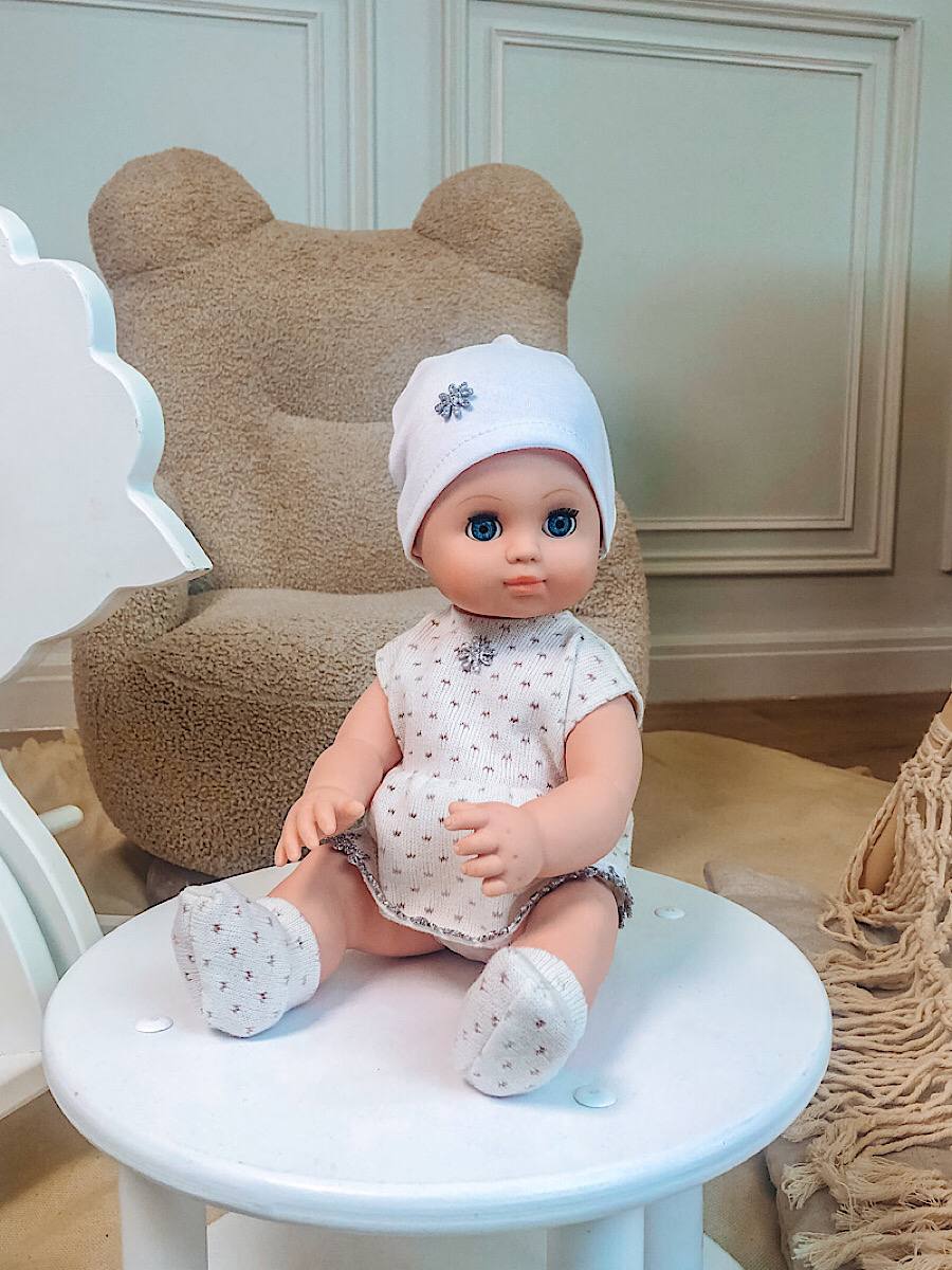 Кукла пупс СТРАНА КУКОЛ большая озвученная высота 35 см 24-09.3 - фото 19