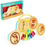 Игрушка музыкальная Veld Co барабаны, пианино, синтезатор