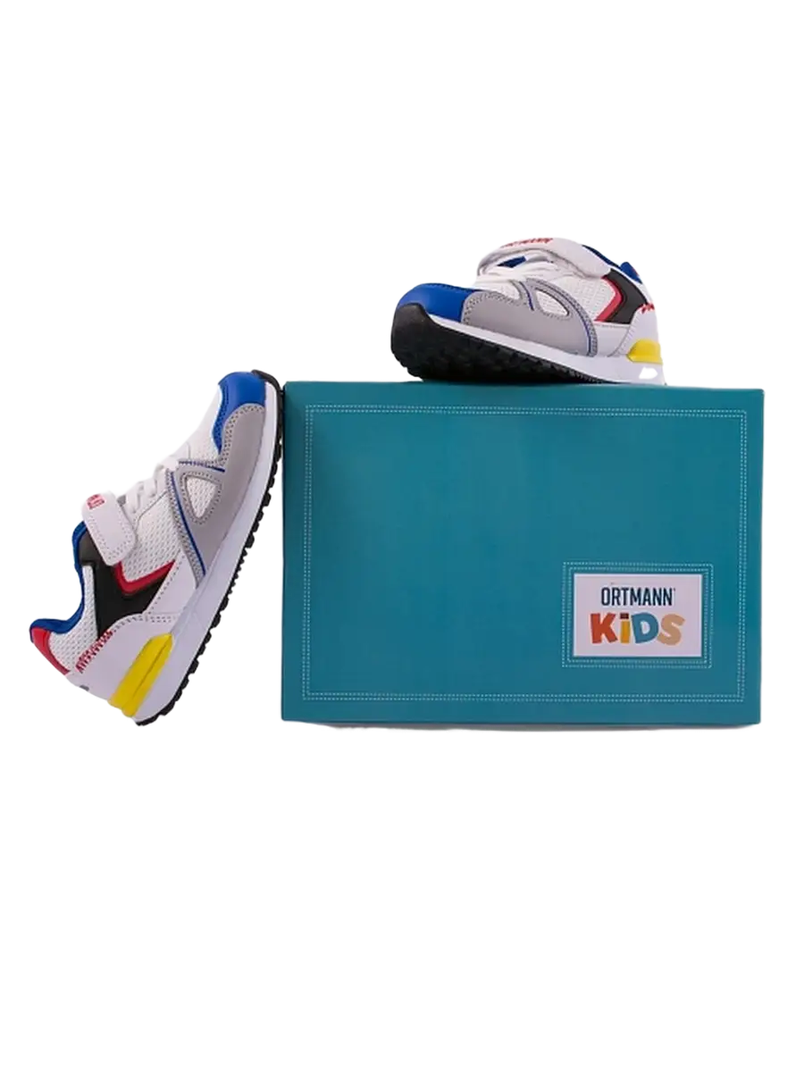Кроссовки ORTMANN kids 23.22-Hilden-белый микс - фото 9