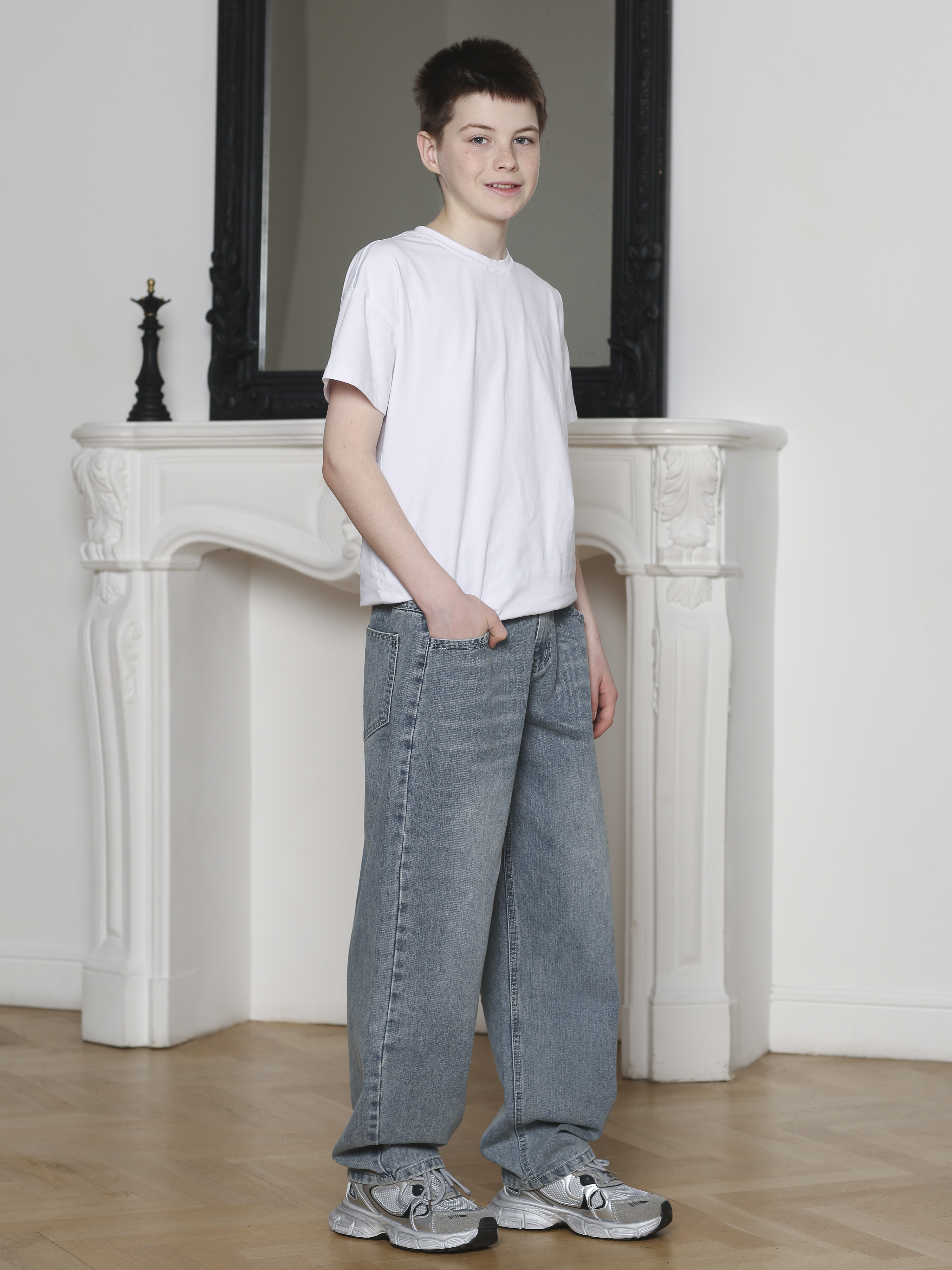 Джинсы-багги СИНИЙ МИР R171-IL - фото 5