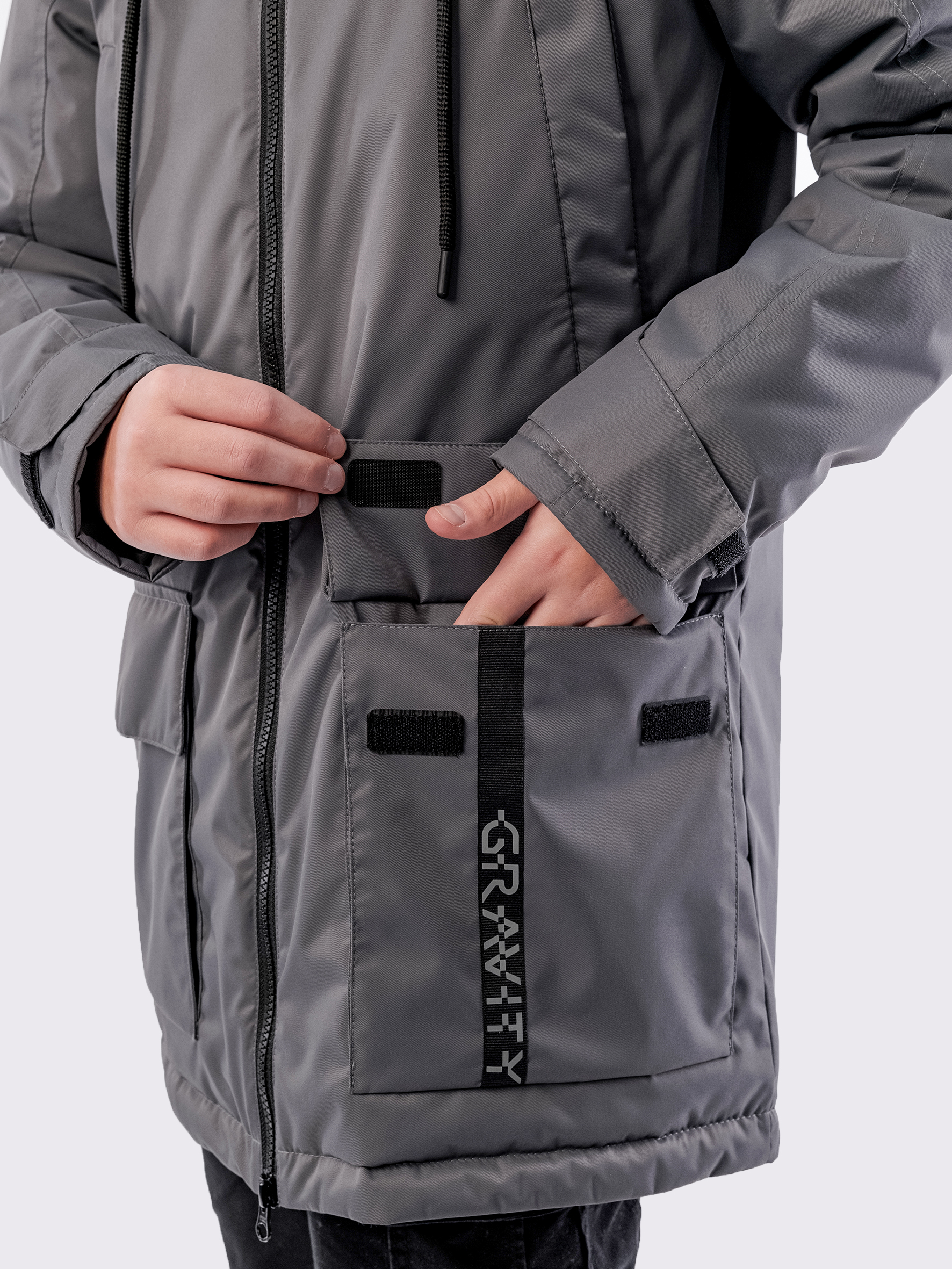 Парка Potomok 3spr23-208тсер - фото 10