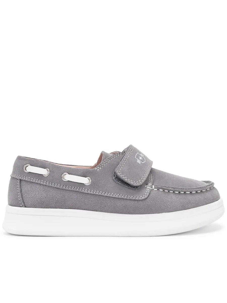 Мокасины ORTMANN kids 29.24_Marlow_серый - фото 2