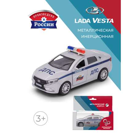 Полицейская машина . LADA Lada/Лада 1:34 белый в ассортименте