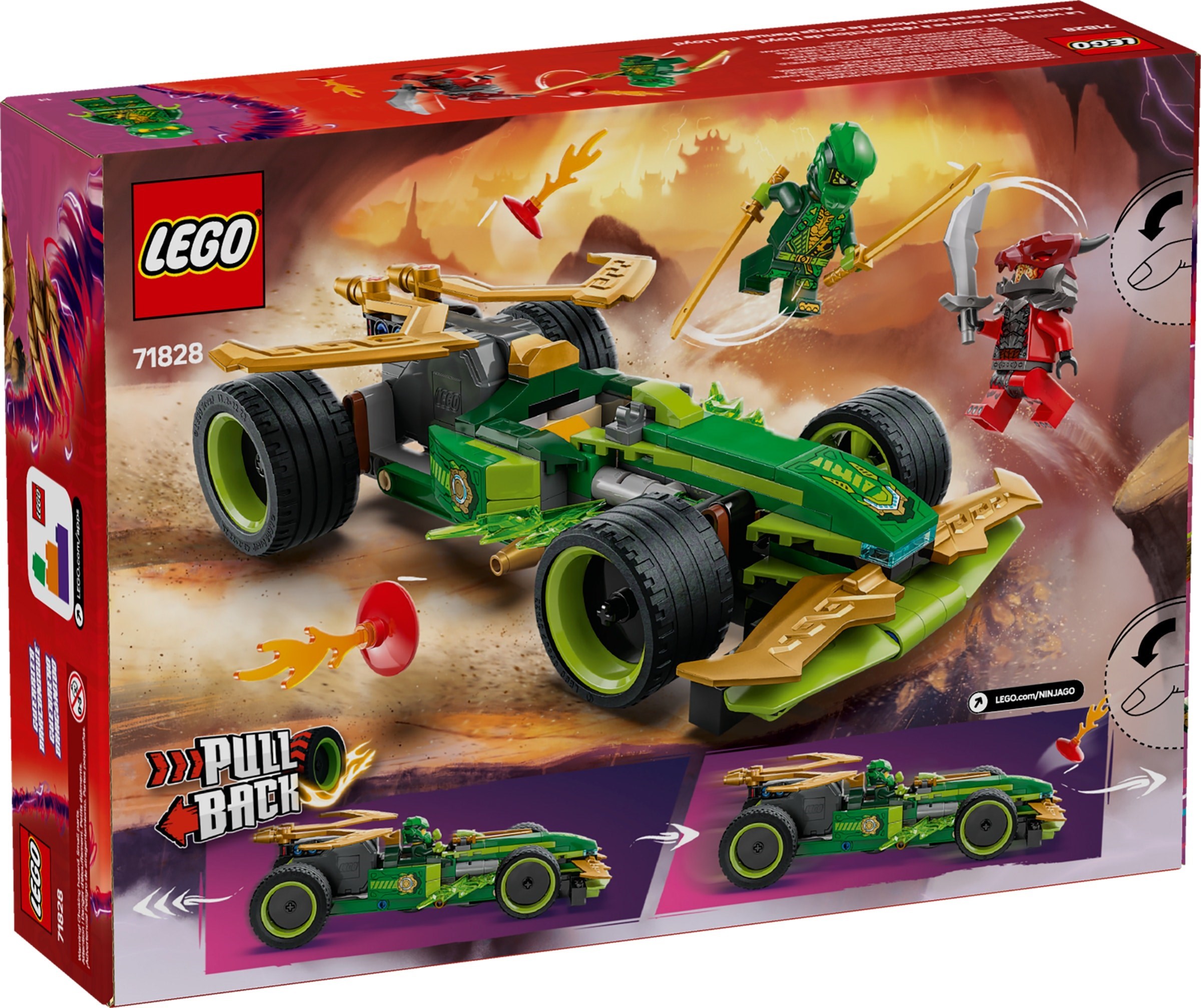 Конструктор LEGO NINJAGO 71828 181 дет. - фото 1