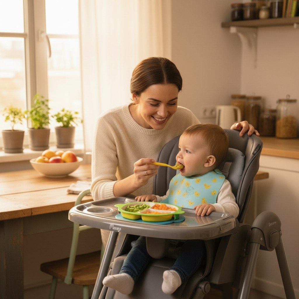 Стульчик для кормления Rant Basic Mango Pro, graphite серый - фото 2