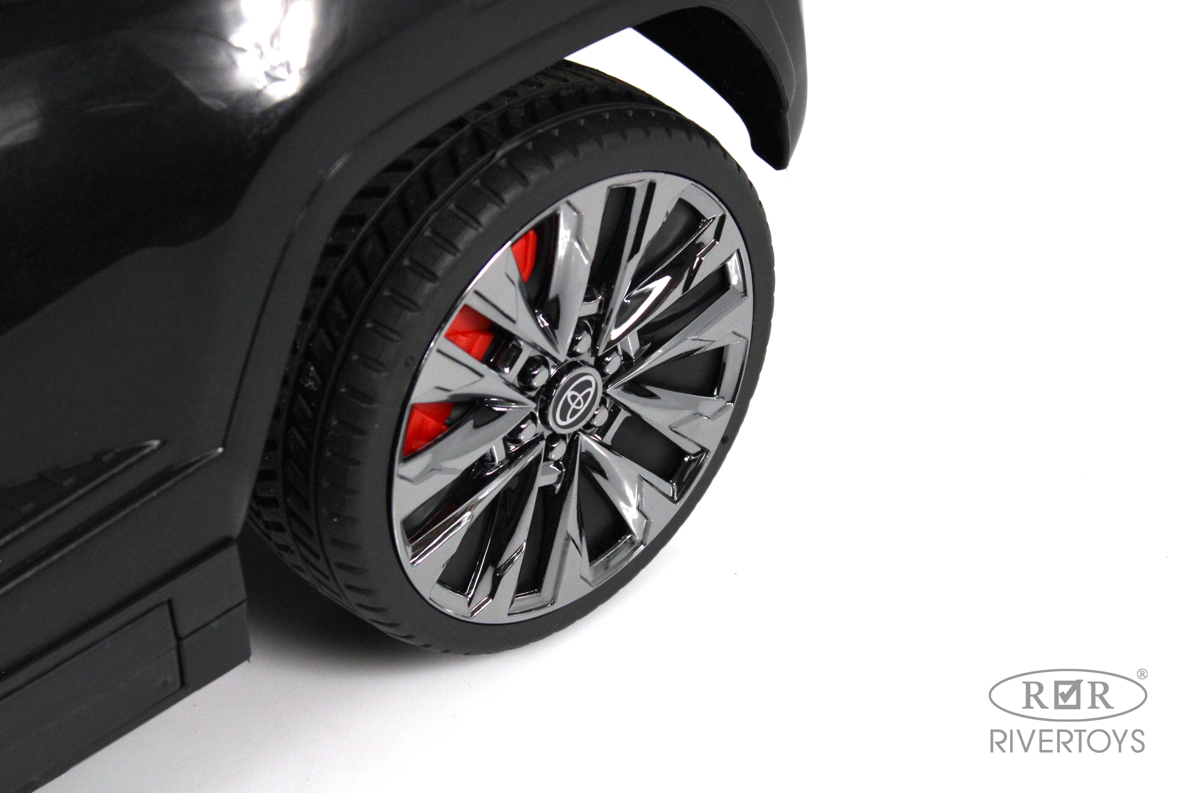 Электромобиль RIVERTOYS Toyota Z002ZZ-A-BLACK С пультом ДУ - фото 14