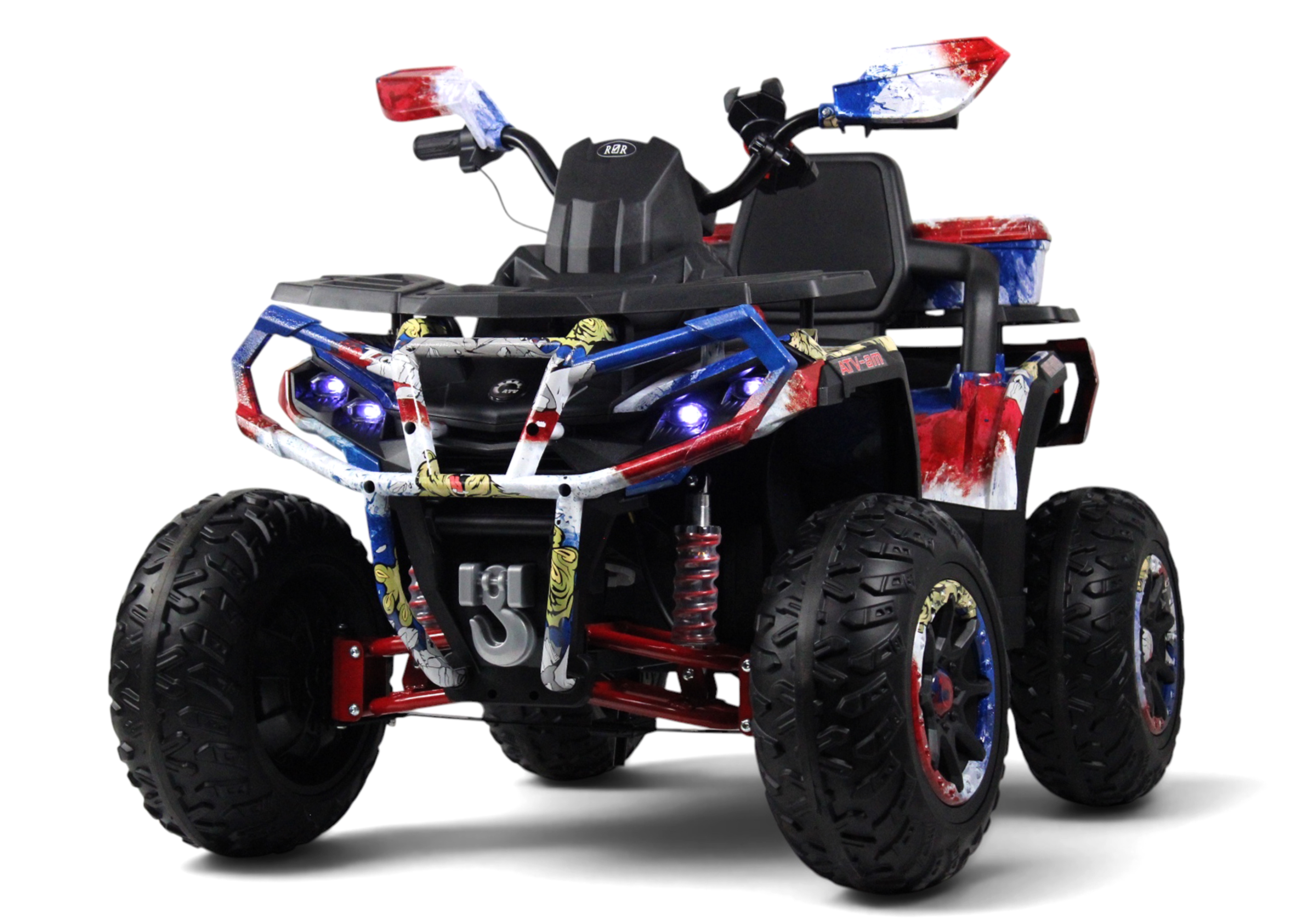 Электромобиль RIVERTOYS Z111ZZ-NEW-RUSSIAN-BEAR С пультом ДУ - фото 29