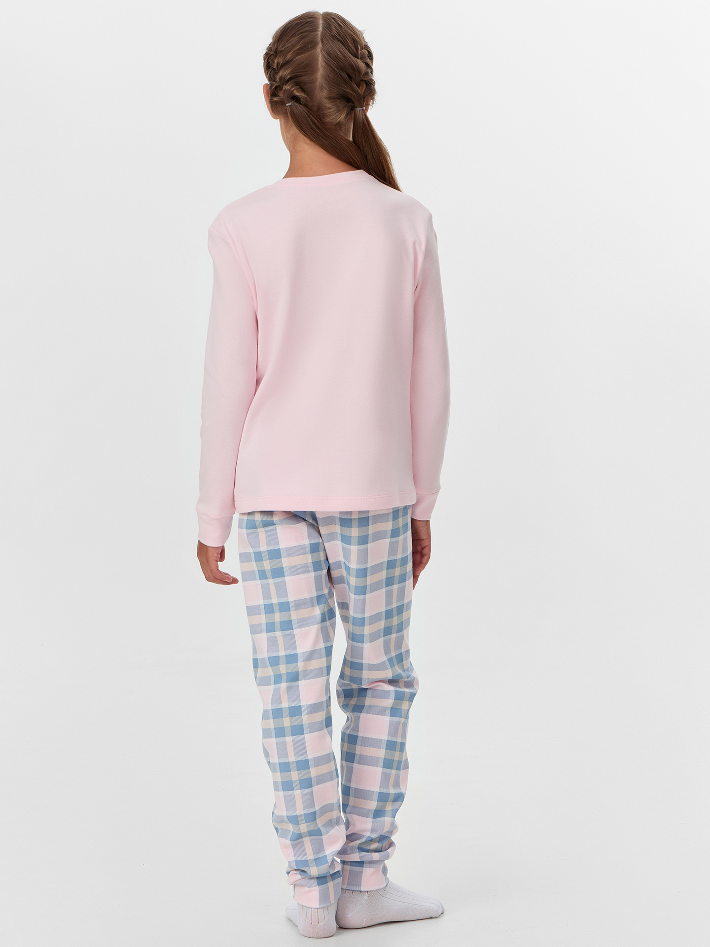 Комплект Mark Formelle (Марк Формэль) 567743/розовый +клетка голубой/розовый - фото 2